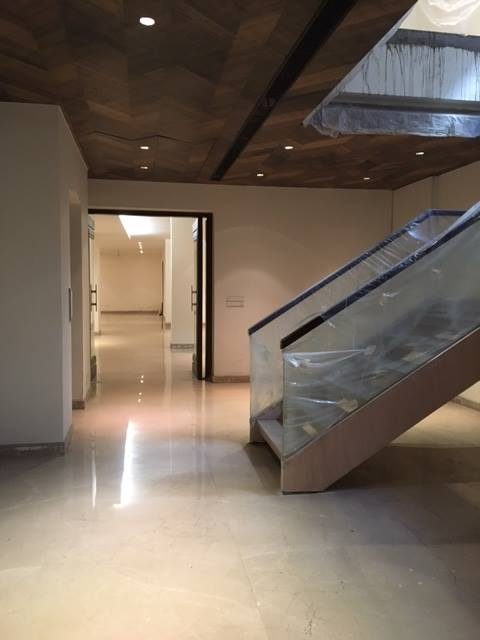 Glass staircase, Maharani Bagh Residence, New Delhi